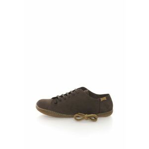 Pantofi casual de piele nabuc Peu Cami - Maro imagine