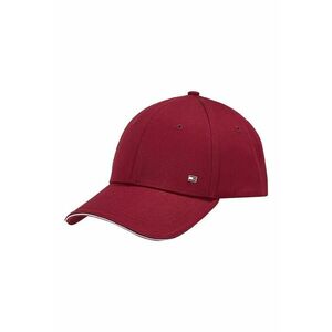 Sapca baseball din bumbac organic - Rosu inchis imagine