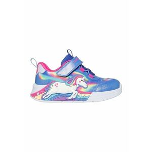 Pantofi sport Unicorn Chaser cu LED-uri - Roz deschis/Albastru deschis imagine