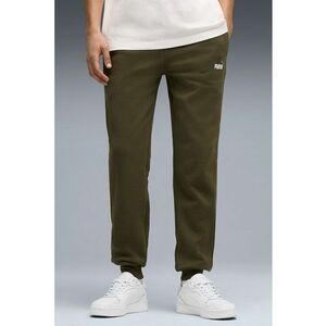 Pantaloni de trening cu logo ESS 2 - Verde masliniu imagine