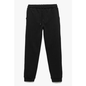 Pantaloni de trening regular fit din amestec de bumbac - Negru imagine