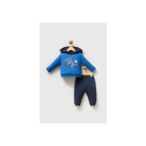 Set doua piese pentru bebelusi - USB2583-V1 - Albastru - Albastru imagine