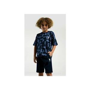 Set doua piese pentru copii - US2000 - Albastru inchis - Albastru inchis imagine