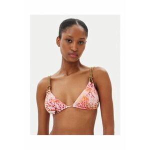 Sutien de baie triunghiular cu imprimeu vibrant - Multicolor imagine