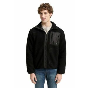 Jacheta cu fermoar si buzunare - Negru imagine