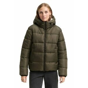 Geaca matlasata cu gluga - Verde sparanghel imagine