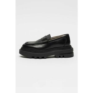 Pantofi loafer cu toc masiv imagine