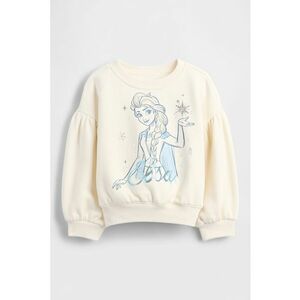 Bluza de trening cu imprimeu Frozen - Galben pal/Albastru pal imagine