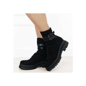 Ghete negre dama casual B-7673 115 11208 - Negru imagine