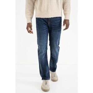 Blugi slim-fit cu denim cu tehnologie soft-motion - Albastru inchis imagine