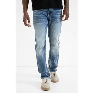 Blugi slim-fit Delaware Soft-motion - Albastru melange imagine