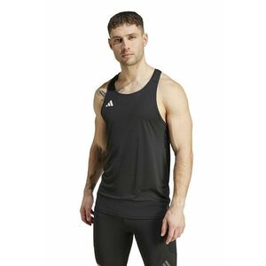 Top pentru alergare Adizero - Negru/Alb optic imagine