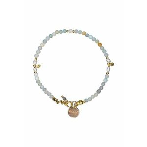 Bratara cu margele - Alb murdar imagine