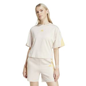 Tricou de bumbac Future Icons - Galben sofran/Maro nisip imagine