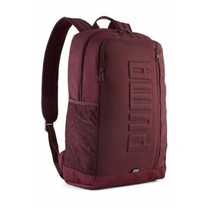 Rucsac unisex cu logo in relief -26L - Visiniu imagine