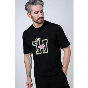Tricou cu imprimeu logo Nedirix - Verde/Portocaliu/Negru imagine