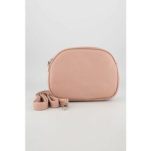 Geanta crossbody cu bareta detasabila si model uni - Roz imagine