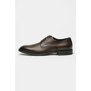 Pantofi Derby de piele Derek - Maro inchis imagine