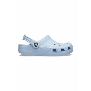 Saboti slingback cu perforatii - Albastru glaciar imagine