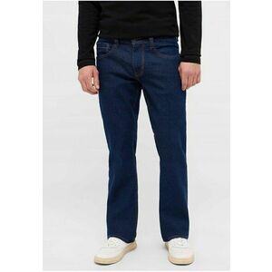 Blugi Barbati - Oregon Boot - Loose Fit - Talie Joasa - Fermoar - Lungi - 5 Buzunare - Bumbac - Elastan - W32-L32 US - Albastru imagine