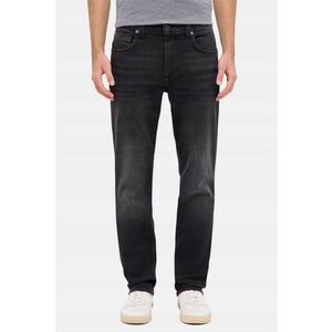 Blugi Barbati - Washington - Straight Fit - Talie Medie - Fermoar - Lungi - 5 Buzunare - Bumbac - Elastan - W32-L32 US - Negru imagine