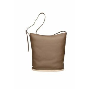 Geanta cu bareta de umar Zelia Plus - Maro taupe imagine