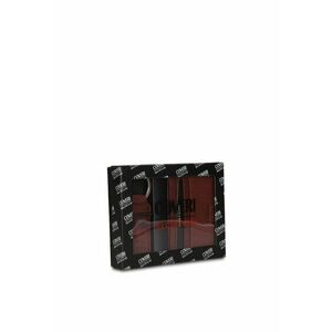 - Set de portcart de piele si breloc Novaris Ultra - 2 piese - Maro taupe imagine
