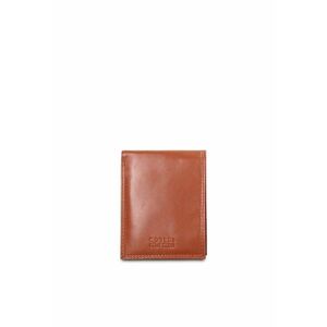 Portofel pliabil din piele Veridia Ultra - Caramel imagine