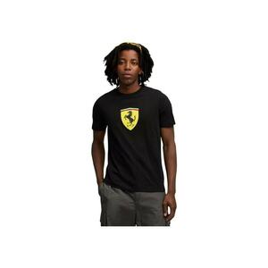 Tricou Ferrari Sportswear Colored Shield 53315 - Negru imagine
