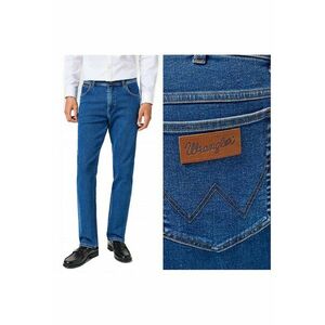 Blugi Barbati - Texas - Regular Fit - Talie Medie - Fermoar - Lungi - 5 Buzunare - Bumbac - Albastru - Albastru imagine