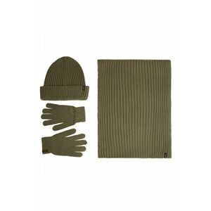 ​​Set Caciula - Esarfa - Manusi Barbati - XMAS Pack - Marime Universala - Design Clasic - Material Flexibil - Caldura Si Confortabila - Cadoul Perfect Pentru Sarbatori - Akril - ONE SIZE INTL - Verde imagine