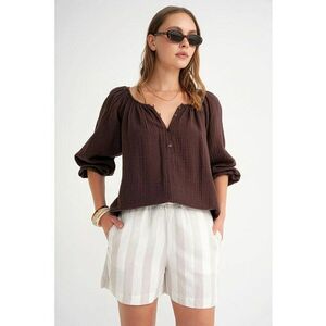Bluza dama maro cafea - Maro imagine
