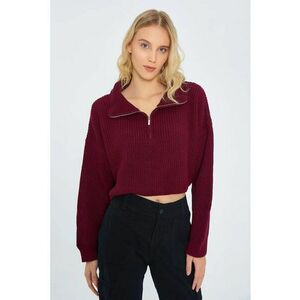Pulover dama - Visiniu - Tricot - imagine