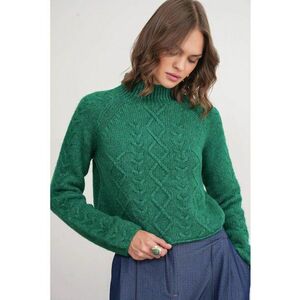 Pulover dama - Textil - Verde - imagine