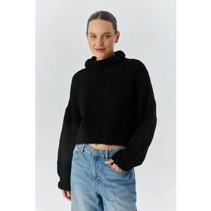 Pulover dama - Scurt - Tricot - imagine