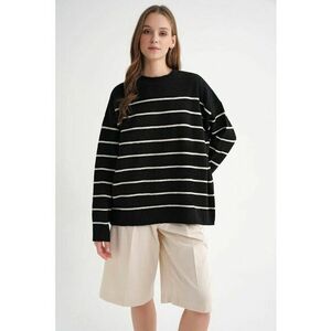 Pulover dama - Dungi - Tricot - Negru - imagine