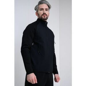 Bluza de trening din amestec de modal cu fermoar Urban Tech - Negru imagine