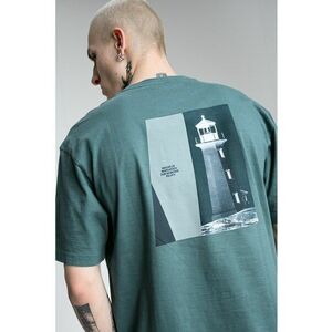 Tricou lejer din bumbac Polar - Verde pal imagine