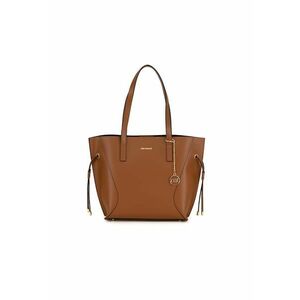 Geanta shopper de piele - Maro scortisoara imagine