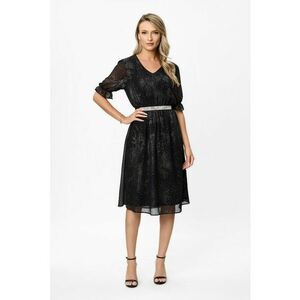 Rochie cu decolteu in V Noemy - Negru imagine