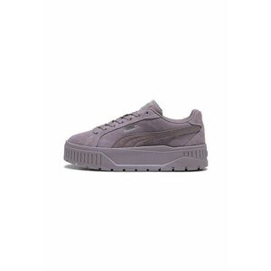 Pantofi sport flatform de piele intoarsa Karmen II - Violet prafuit imagine