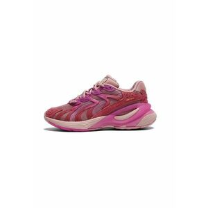 Pantofi sport Inverse Spectrum cu garnituri de plasa si piele intoarsa - Roz zmeuriu/Roz deschis imagine