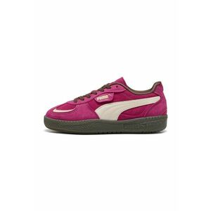 Pantofi sport Palermo Moda din piele intoarsa - Fucsia/Crem imagine