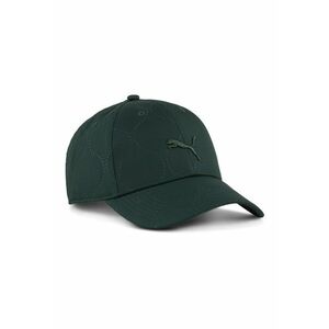 Sapca baseball cu logo si aspect matlasat - Verde englez imagine
