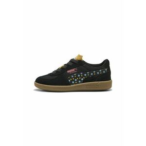 Pantofi sport cu insertii din piele intoarsa Palerno Moody Cat - Negru/Roz/Albastru imagine