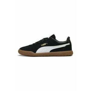 Pantofi sport Club Kayzer de piele intoarsa - Negru/Alb optic imagine