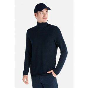 Pulover De Barbati Albastru Marin Regular Fit - Ocean Blue imagine