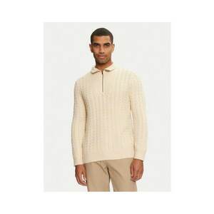 Pulover barbati - 304281068 - Viscoza/Bumbac/Nylon - Bej - Bej imagine