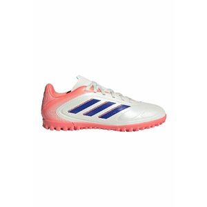 Pantofi din piele ecologica pentru fotbal Copa Pure 3 Club - Alb/Coral imagine