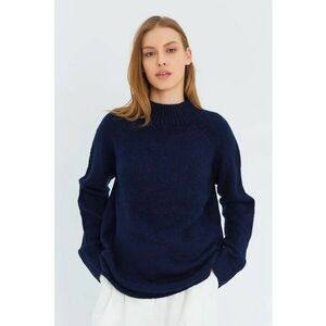 Pulover dama - Tricot - Albastru marin - imagine